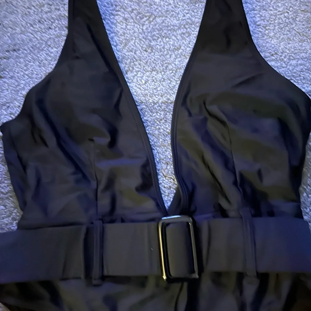 Very daring deep plunging swimsuit - Picture 4 of 5